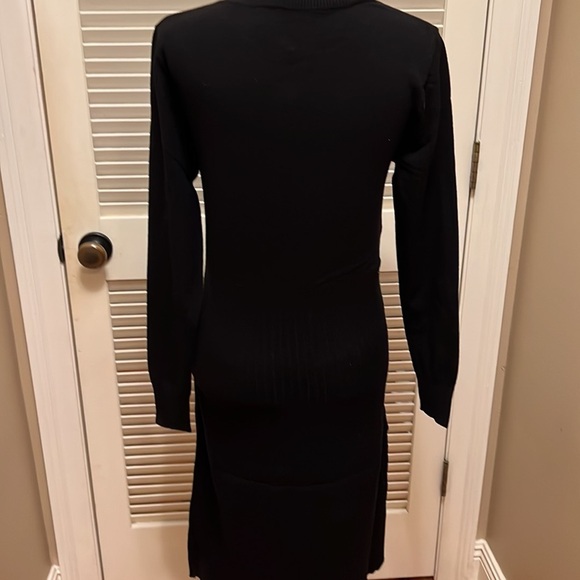 Soft Surroundings Josee Black Sweater Dress in Black - Picture 15 of 17